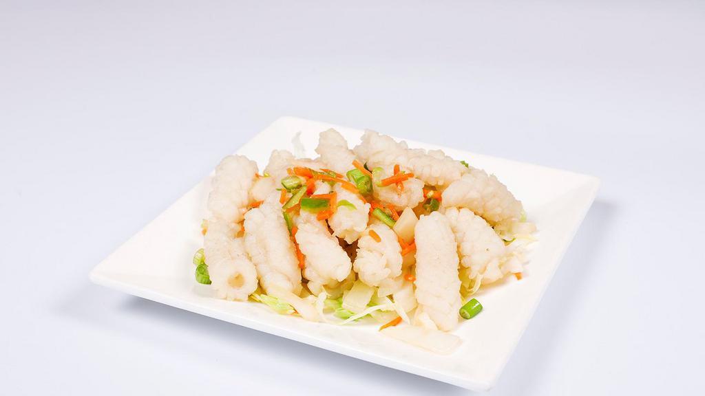 Squid W. Salted Pepper · Hot & Spicy.