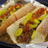 Cheesesteak · 8 oz fresh sliced Angus beef and choice of cheese.