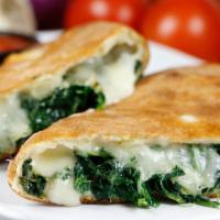 Verdi Boli · Spinach marinated in extra virgin olive oil, garlic, and cheese. 430 calories per serving, t...
