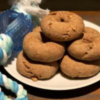 Doggie Bagel* (Petz Bakery) · Made with Peanut Butter & Whole Wheat flour -  Doggies can't resist!  

Refridgeration recom...