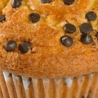 Muffin* · Available in blueberry & chocolate chip