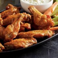 Chicken Wings · These always hit the spot! | Buffalo, barbecue or plain