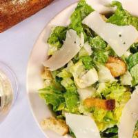 Caesar · Parmigiano Reggiano & croutons (white anchovies by request)
