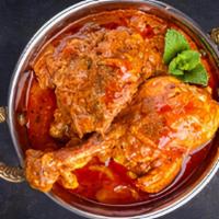 Hyderabadi Chicken Curry · boneless Chicken finished with home made curry sauce