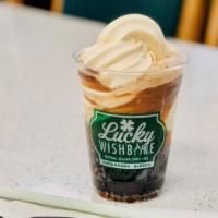 Ice Cream Floats · Our vanilla soft serve swirled in Barq's old fashioned root beer! Change it up with Dr. Pepp...