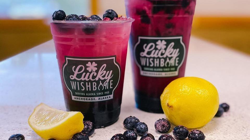 Specialty Lemonade · Fresh strawberry, fresh raspberry or get creative with our many syrup options.