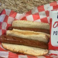 #2 | 2 Hot Dogs, Chip & Drink · 2 Hot Dogs, Bag Of Potato Chips, & Drink (Nathan's All Beef Hot Dog)
