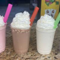 Frappe Flight - 4 Cups  · A Flight of 4 Different Frappes. You chose the flavors. 
LIST 3 FLAVORS IN THE DESCRIPTION. ...