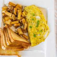 2 Eggs W/ Homefries & Toast · Eggs cooked your way!