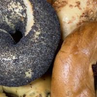 Baker'S Half Dozen Bagels · 7 kettle boiled baked fresh in house bagels of your choice