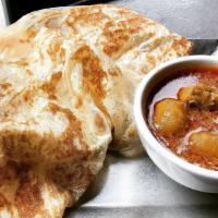 Home Made Roti Canai · Hot and Spicy. Malaysia's all time favorite!  Crispy, yet chewy Indian pancake served w chic...