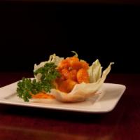 Rock Shrimp · Deep fried shrimp in light spicy sauce.