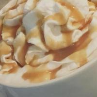 Caramel Apple Butter Latte · Caramel apple butter syrup mixed with a double shot of espresso and your choice of available...