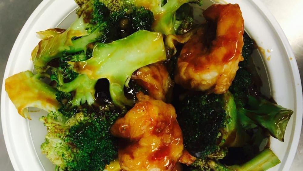 Scallop With Black Pepper · Spicy. Scallops, broccoli, black pepper with spicy sauce.