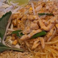 Pad Thai · Chicken and shrimp.