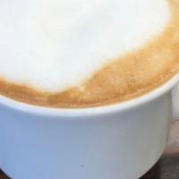 Cappuccino (8Oz) · A double shot of Lupara espresso from Greenstreet Coffee Co. with micro foam