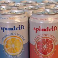 Spindrift · A can of spindrift seltzer - choose grapefruit or lemon!