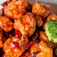 General Tso'S Chicken · Spicy. Chicken chunks marinated, deep-fried with broccoli in a special tangy sauce. This pla...