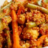 Achar · Spicy. Spicy pickled vegetables.