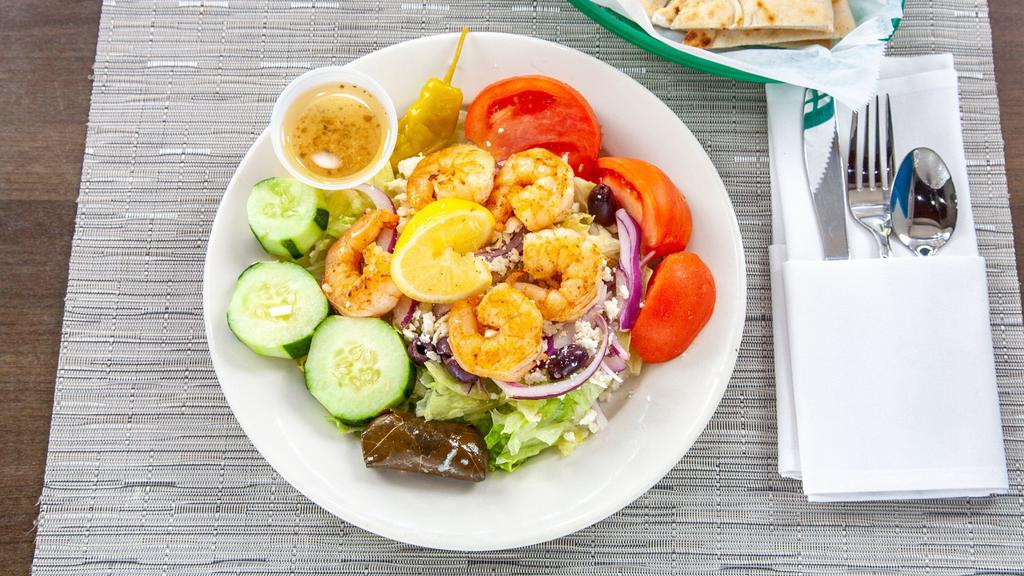 Athena Grilled Shrimp Salad · An 