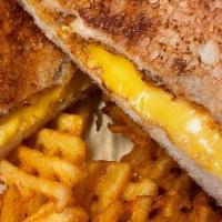 Grilled Cheese Kids · Served w/ small fries and a Drink