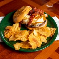 Jersey Devil Burger · Cajun seasoned bacon or ham, fried egg, and American cheese.