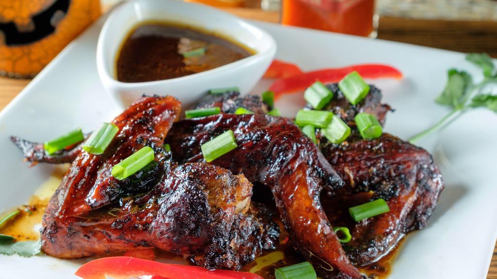 Jerk Chicken Wings · The combination of spicy peppers, garlic, spices, and brown sugar creates the perfect balance of heat and sweet in our Jerk Chicken Wings.