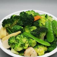 Steamed Mixed Vegetable · Vegetarian. With white rice or brown rice.
