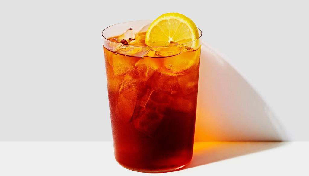 Black Iced Tea · We lovingly brew our black iced tea in small batches for a crisp + bold profile that's kissed with bergamot for a subtle citrus flavor.