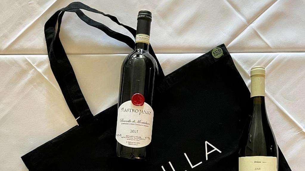 Stuffed Tote Bag - Light Grey · Tote Bag plus Two Wines picked by Danielle. Please leave a note for wine preferences!
