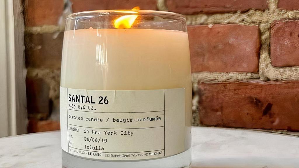 Le Labo Candle - Santal 26 For Talulla · Aromas of Amber, Coconut & Vanilla