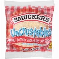Smuckers Wheat Uncrustables Pb & Strawberry Jelly · 2.6 Oz