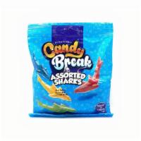 Candy Break Assorted Sharks Gummy · 4 OZ