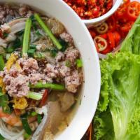 Hu Tieu Nam Vang · Phnom Penh style pork seafood noodle soup
