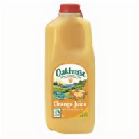 Oakhurst Orange Juice, Half Gallon · 64 oz