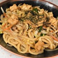 Yaki Udon · Stir fried noodles.