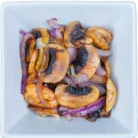 Mushroom Tibs · Mild. Stir fried mushrooms, bell peppers & onions.