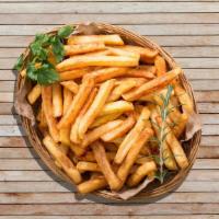 French Fries · Fresh cut and seasoned french fries, fried till golden and crisp.