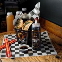 #7 Combo Sampler Pack · Sampler Includes Our Four Most Popular EggRolls Cut Into Halves Served In One Box. . **Inclu...