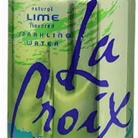La Croix Lime- · Natural essence of lime. No sodium. No sweetener.