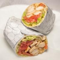 Grill Chicken Wrap · Parm cheese, romaine lett, tomato and raw onions.