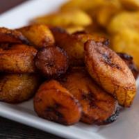 Maduros · Fried sweet plantains.