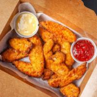 Chicken Tenders · Homemade and air fried to perfection.