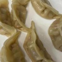 Steamed Gyoza · Steamed pork dumplings