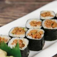 Natto Roll · Femented soybean paste & scallions