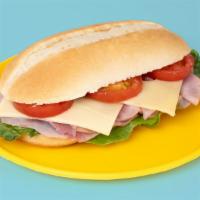 Ham Sub · Ham with your choice of toppings on bread.