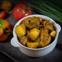 Side Of Curry Chicken · Chicken simmered in our special curry blend. . *dark meat