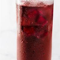 Large Sorrel · House blend of Jamaican (Hibiscus) Sorrel and fresh ginger. 24 ounces
