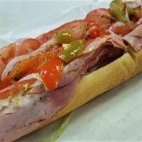 South Philly Italian · Thinly sliced prosciutto, dilusso salami, hot capicola & sharp provolone.