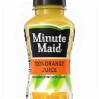 Orange Juice · Minute Maid Orange Juice Bottles, 12 oz bottle